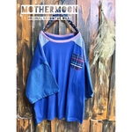 即日発送★薄手ブルーニットの夏Tee