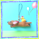 ぴょーんとダックス ☆羊毛フェルト
