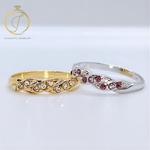 Twisted ring. (ピンキーリング可)