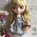 22㎝ドールサイズワンピースセット