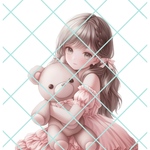 【yu-1219】ゆにゃん♡オリジナル人物 ステッカー オリジナル人物ステッカー