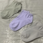 ブークレー　アンクレット丈3足セット