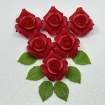 樹脂粘土☆ミニ薔薇☆パーツ☆5