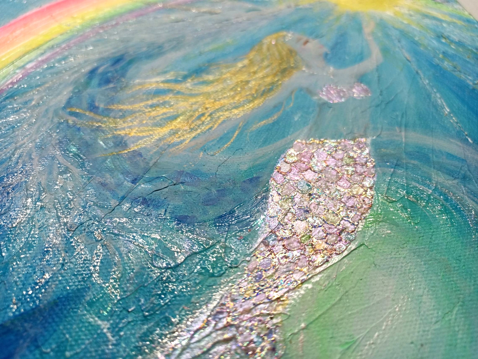 【風水サイキックアート】雲海ダイヤモンド虹富士 宇宙界高波動スピリチュアルアート 風水サイキックアート】雲海ダイヤモンド虹富士 宇宙界高波動