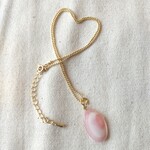 桜貝（オオモモノハナ貝）のネックレスNO.3