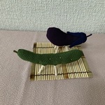 ちりめん細工:精霊馬  (お盆の牛と馬)