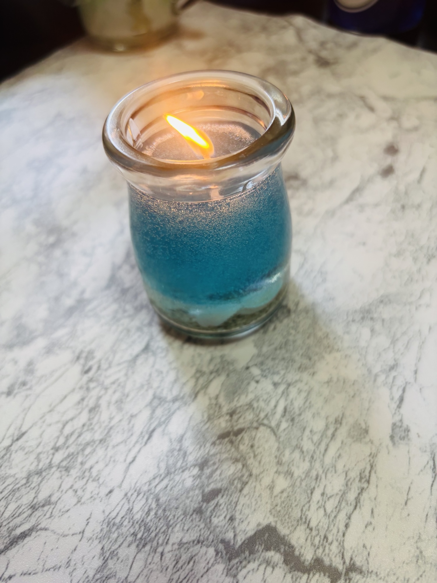 [即日発送]　シーグラス　インテリア　トレー　ハンドメイド　キャンドル　ミックス キャンドル 海キャンドル 貝殻 グラスキャンドル の通販 価格