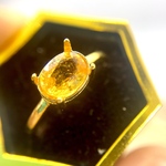 セミオーダー！スペサルタイトガーネットのシンプルアクセ