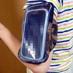 アームバンドスマホケース型紙説明書