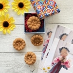 ⭐︎コロンと手のひらサイズ⭐︎韓国スィーツ⭐︎薬菓のニードルフェルトのピンズブローチ⭐︎