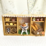 小さなボックスパンの壁飾り🥖🍞