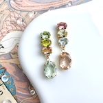 【renewal】colorful gem “fruits candy” pierce / earring