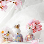 ころんと可愛い🐰うさぎ雛🎎ひなまつり／ギフト／節句飾り／出産祝い／初節句