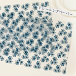 ☆新作☆オリジナルトレーシングペーパー Blue Flower