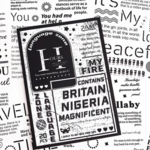 英字PET素材ステッカー シールBOOK（Aタイプ）　コラージュ　海外シール　シールBOOK