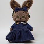 ハンドメイド うさぎ テディベア テディラビット ぬいぐるみ 