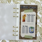 Saving 貯金リフィル バインダー貯金 Drink Menu