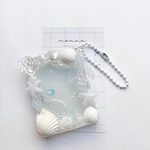 海のフォトキーホルダー ［ホワイト］