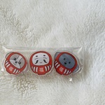 【7/1までの販売】しーちゃんダルママグネット(3点セット)