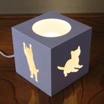テーブルライトにゃんこW