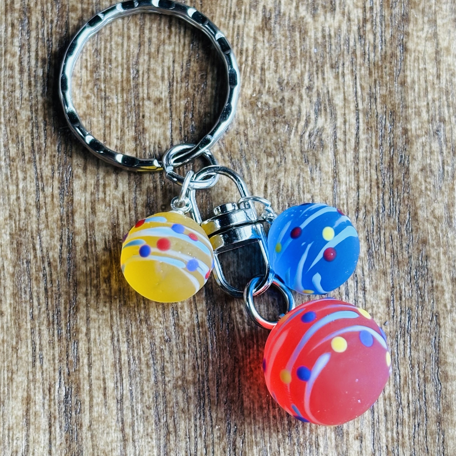みずヨーヨー　ソフビ　プープー　オレンジ　キーホルダー 水風船 ヨーヨー ストラップ キーホルダー - メルカリ