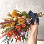 【10%OFF】一点ものスワッグM（ブーケ）　No.07  「marigold garden」　
