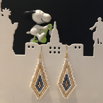 (再販)ネイティヴ柄 ピアス(SB)