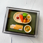 ミニチュアわっぱ弁当味噌汁付き🍱