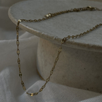 つけっぱなしok ステンレス製　necklace gold