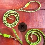 Leash 【ネオングリーン×ホワイト&ブラック】