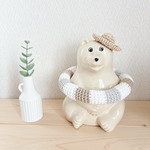 しろくま貯金箱　夏の小物2点セット