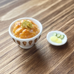 ミニチュアフード　親子丼・漬物