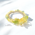 canola flower〜颯爽〜ビーズシュシュ