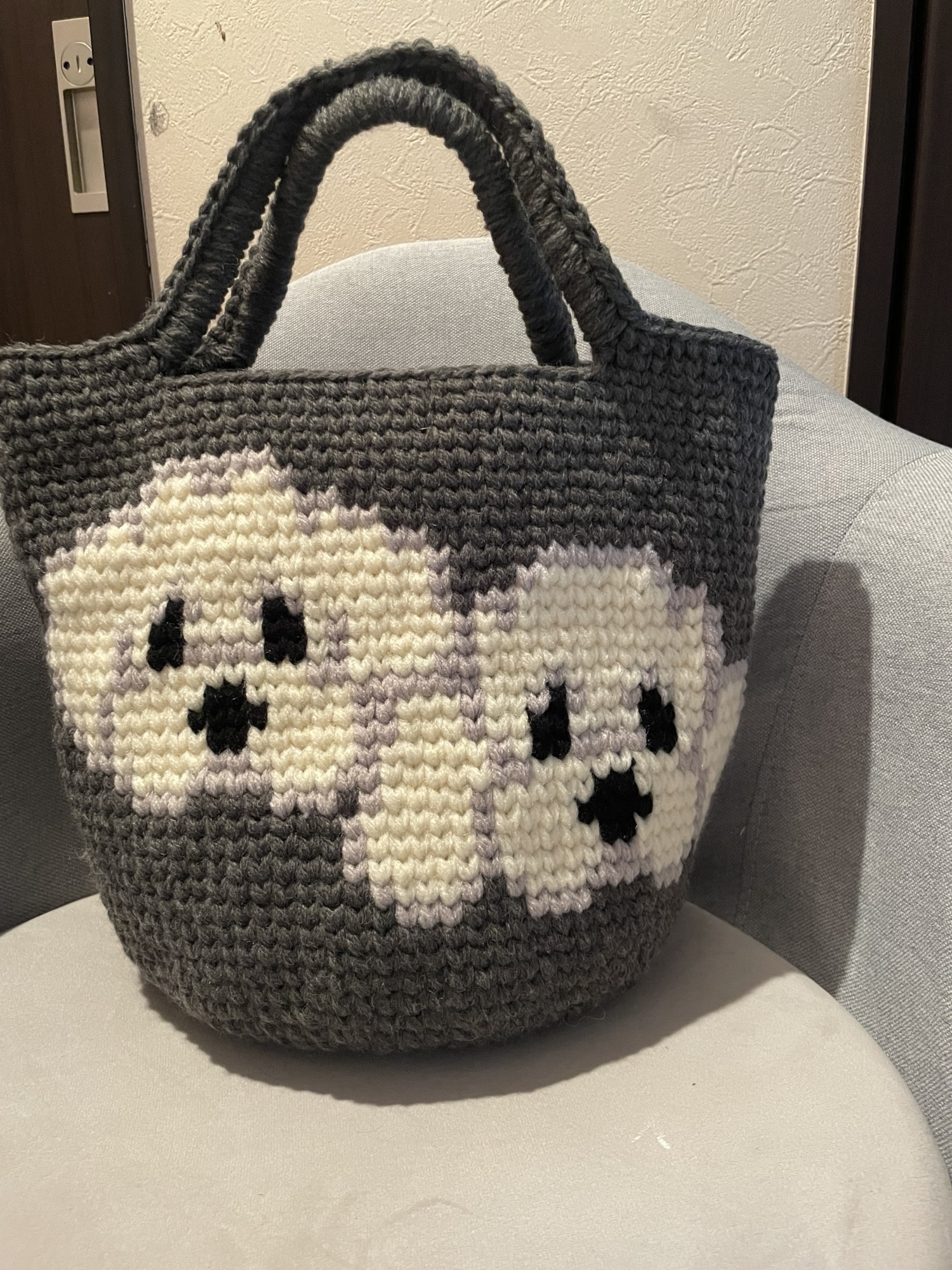 麻紐バッグ トイプードル - handmade Cher | minne 国内最大級の