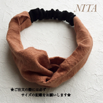 新作！インド綿カチューム❁ブラウン