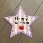  期間限定 ハロウィンカード付き♡ ベビーマンスリーカード  フォトプロップス サークルスター