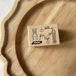 『new 丁寧な朝』　はんこ