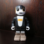 ロボのくつした（36）　ベージュ色