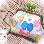 再販＊がま口＊ Ribbon Butterfly＊yellow green