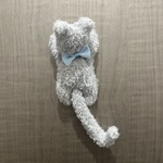 マグネットにゃんこ　グレー猫