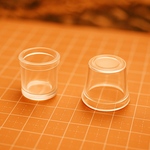 約14mm ミニチュア カップ 10個 プラスチック dollhouse miniature かき氷