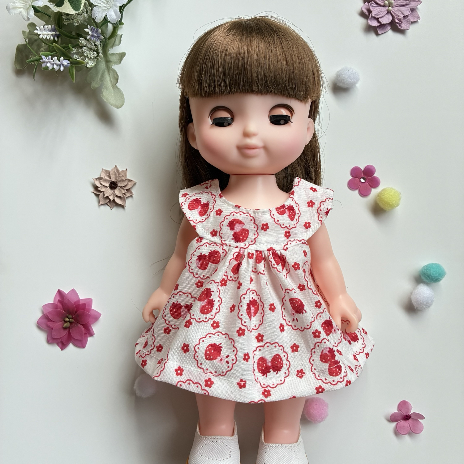 ソランちゃん　メルちゃん　ハンドメイド服　専用 えりめろ様専用】ハンドメイド メルちゃん・ソランちゃん お洋服