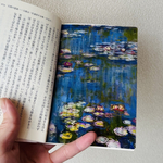 名画透明栞　クロードモネ【睡蓮】国立西洋美術館所蔵