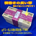 金運アップ ☆ 純金 一億円札 100万円の帯封 白蛇 お守り お札 紙幣 金箔 財布 銀行の帯封 抜け殻