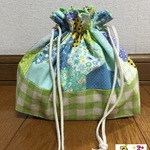 現品のみセール！お花畑のようなお弁当袋！