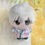 ちびぐるみ ぬい服 アロハシャツ【花柄 ピンク系】