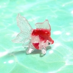 金魚オブジェ💛鮮やかな金魚の泳ぐ世界