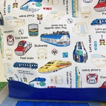 Ｆ様専用のオーダーページてす　入園準備７点はたらく自動車ブルー　新幹線🚄高速電車アイボリー　フルオーダー