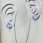 紫陽花のピアス