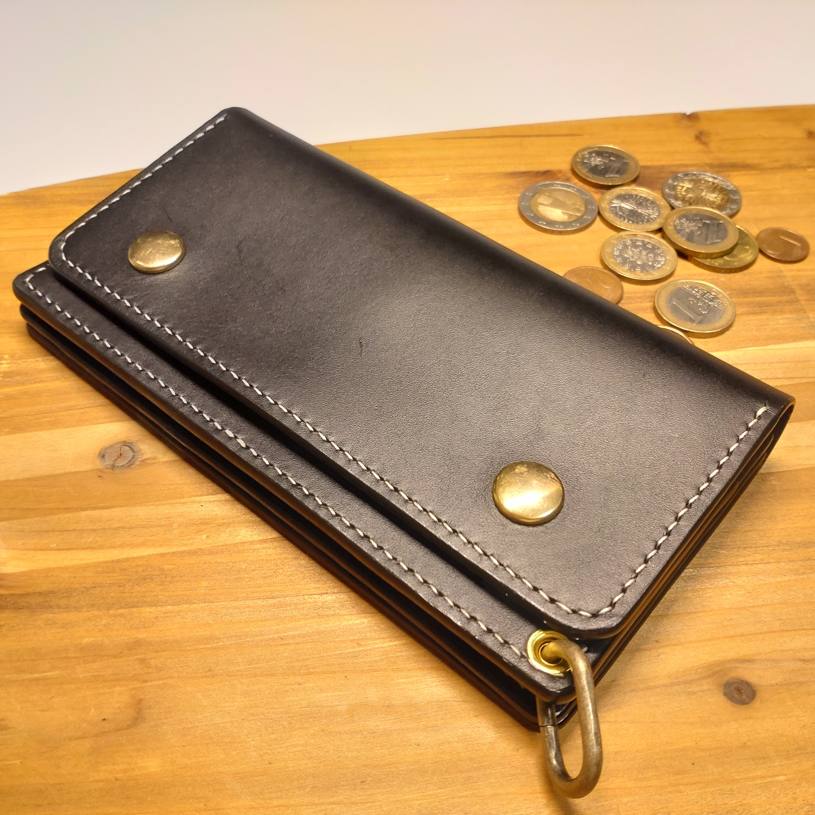 【本革•ハンドメイド】トラッカーウォレット ⭐︎dean インスパイア 本革•ハンドメイド】トラッカーウォレット ⭐︎dean インスパイア